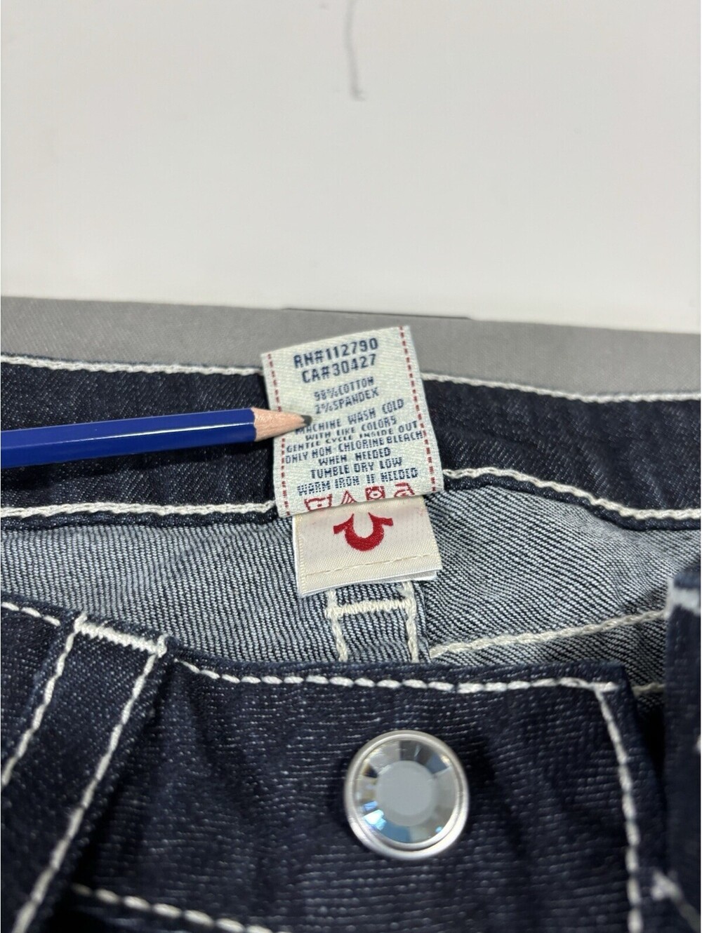 True Religion Skinny Jeans Sz 27 - Picture 6 of 15
